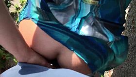 milf teases stranger with tongue then takes huge anal pounding in public 🍑😈