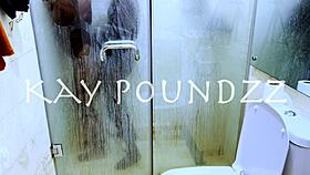 amateur couple pounds hard in steamy shower spray
