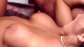 Lucky joins wild threesome anal pounding