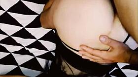 Beautiful Amateur Takes Monster Cock Anal Hard