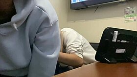 japanese soccer captain's secret hookup with amateur manager in karaoke box