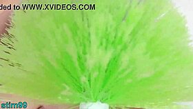 i stretch my kinky mature pussy wide with gloves brush pump and toilet toys wildly