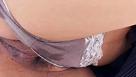 Japanese Teen's Hairy Pussy Creampied Uncensored