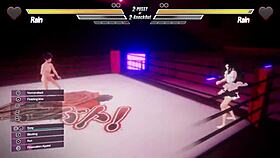 hey check out this hot lesbian fingering and assfucking battle round four