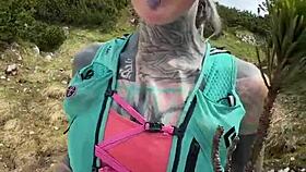 i made a steamy sex tape high up on the mountain top