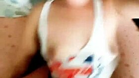 Thick Pussy Housewife's Wild Creampie Bedroom Ride!