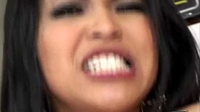 wanna see this hot latina milf ride double monster cocks in threesome anal? double ride yes?