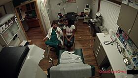 tori sanchez goes through her tampa university entrance physical exam