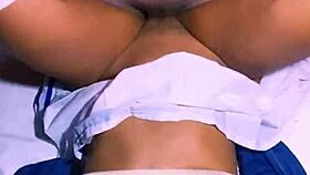 Shy petite student tempts professor into orgasmic cheating for passing grades