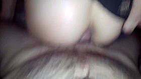 hey my sweet girlfriend alex grabs my cock and takes full control like a dirty little pro