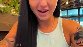 russian slut fingers pussy wildly on cam till she explodes!