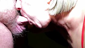 lady in red chats dirty during intimate playtime