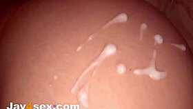 iroha minami plump tits bounce as she gets creampie pounded in underwear