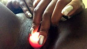 Creampied pussy hungers for rabbit toy fisting more!