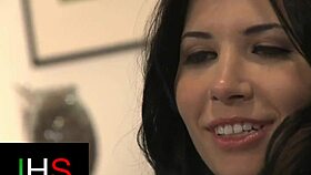 i crave that fabulous brunette riding monster cock beautifully