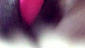 Creampied pussy hungers for rabbit toy fisting more!