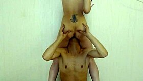 Slave's Clit Licking Probation Day 4 Orgasm!