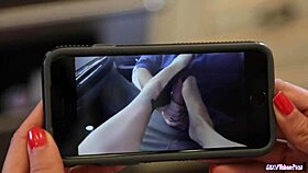 milf in stockings gets her trimmed pussy licked by sexy lesbian babe 👅💦