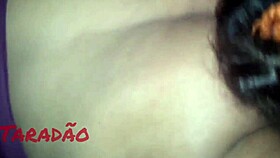 woman eagerly receives facial cream shot