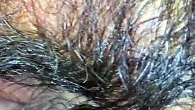 Thick hairy pussy babe craves dick with juicy wet nipples exposed 🔥🍆