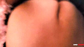 Buenos dias with hot homemade latina milf ass play