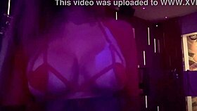 hot milf artemisia love teases in micro bikini heels