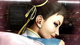 chun-li's massive ass and tits bounce in the hottest hmv action ever!
