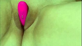 check out her powerful orgasms soaking the entire bed wet