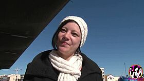 Caro's Wild Public Thrill Turns Into Brutal Hard Fucking