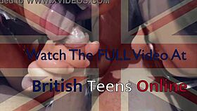 British sluts hungrily suck cock before swallowing thick loads