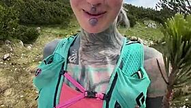 i made a steamy sex tape high up on the mountain top