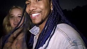 blonde beach slut begs first stranger fuck no condom pov natural tits