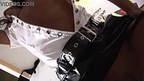 sabrina hits glory hole for wild bed fun with deepthroat and anal