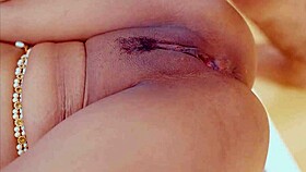 hey naughty wife, bend over bed for husband's rough pussy pounding?