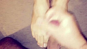 jessica, give me that special footjob now?