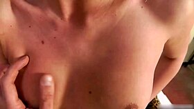 Curious teen rims huge cock before massive facial cumshot