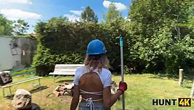 i'm sexy fanta sie banging old hunter in public for cash feels wrong but hot