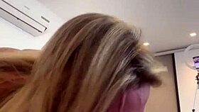 alinemilf updates her bondage play in this casual backstage video.