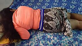 naughty desi wife sneaks hotel fun with lover ripping skirt for hardcore ass pounding