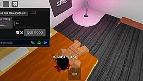 Fucking Hot Prostitute Ass Anal in Roblox Frenzy!
