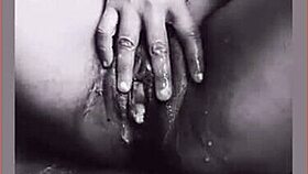 Sarah Fonteyna spreads her dirty creamy pussy aching for deep creampie