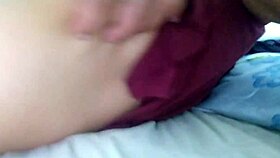 i was so horny fucking clothes on he bred my pussy quick