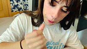 sloppy deepthroat gagging continues straight to cum swallowing perfection 😈💦