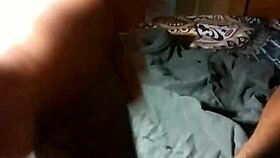 bajan guy strokes his massive black monster cock close up