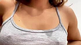 Young Petite Latina Fingers Pretty Pussy To Shaking Orgasm