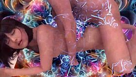 What if psychedelic beats made our asian sex orgasm explode?