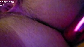 moaning chubby amateur vibes clit hard with vibrator and fingers