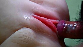 close-up fuck doll double penetration anal pussy with shaved big pussy