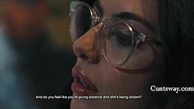 Scarlett Mae teases Chanel Camryn's wet cunt with piano licks leading to orgasm?