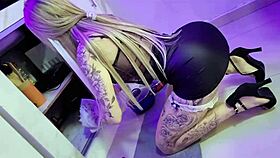 pov bareback pounding deny barbie's huge ass and big tits as hot brazilian maid in lingerie